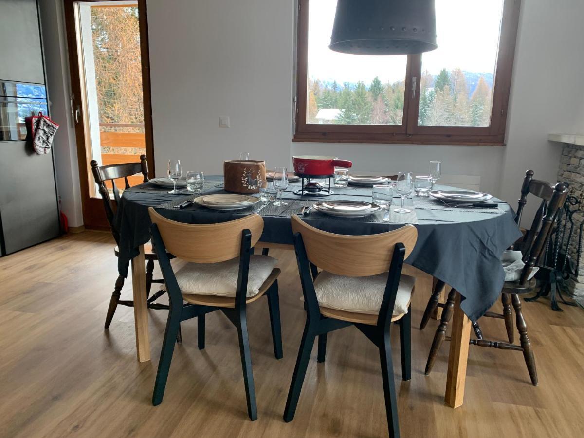 La Jacinthe De Crans Apartment Екстериор снимка