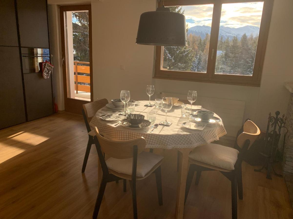 La Jacinthe De Crans Apartment Екстериор снимка