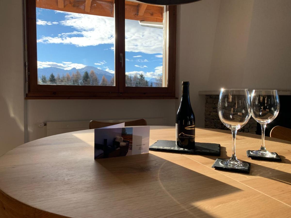 La Jacinthe De Crans Apartment Екстериор снимка