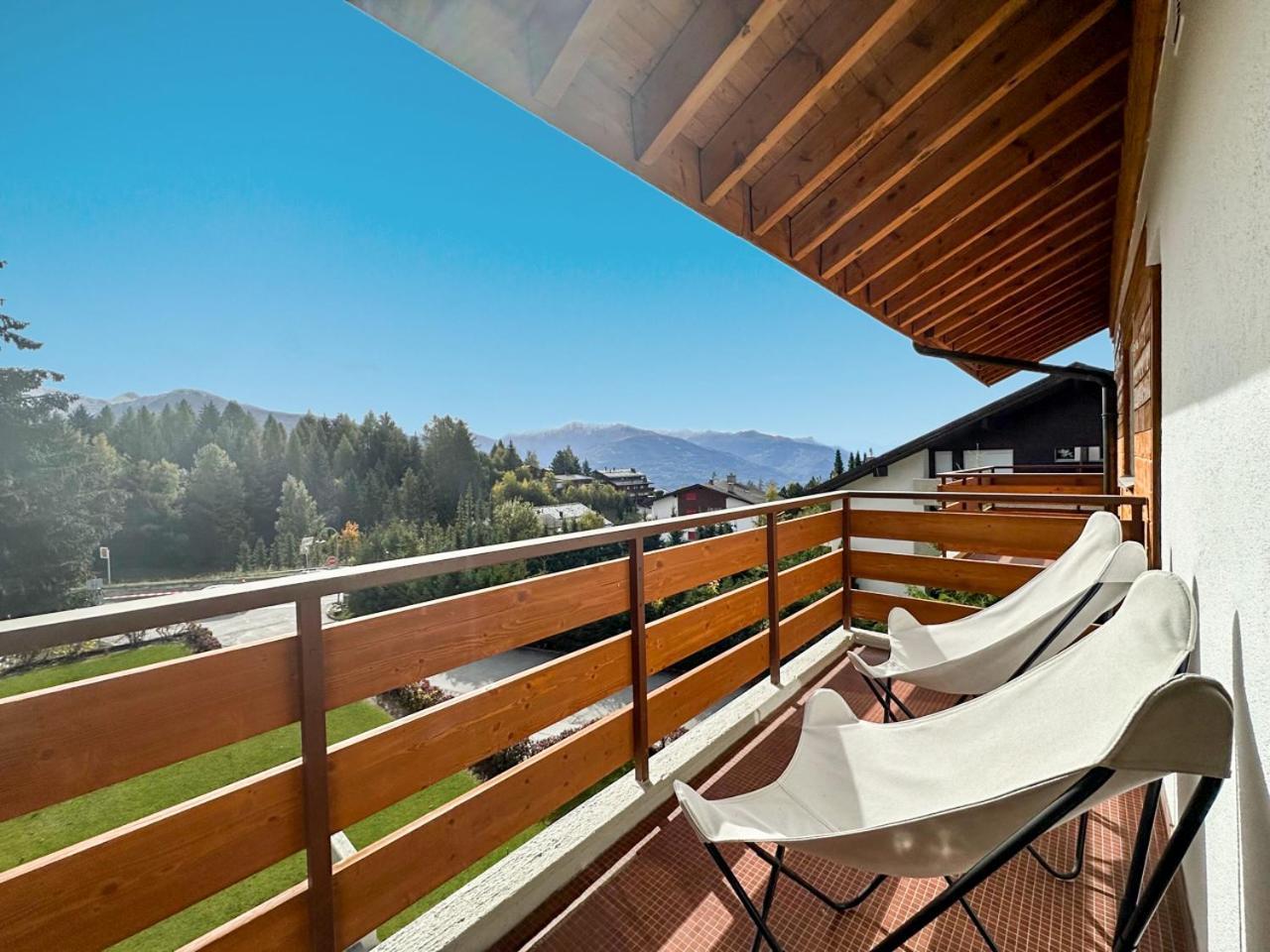 La Jacinthe De Crans Apartment Екстериор снимка