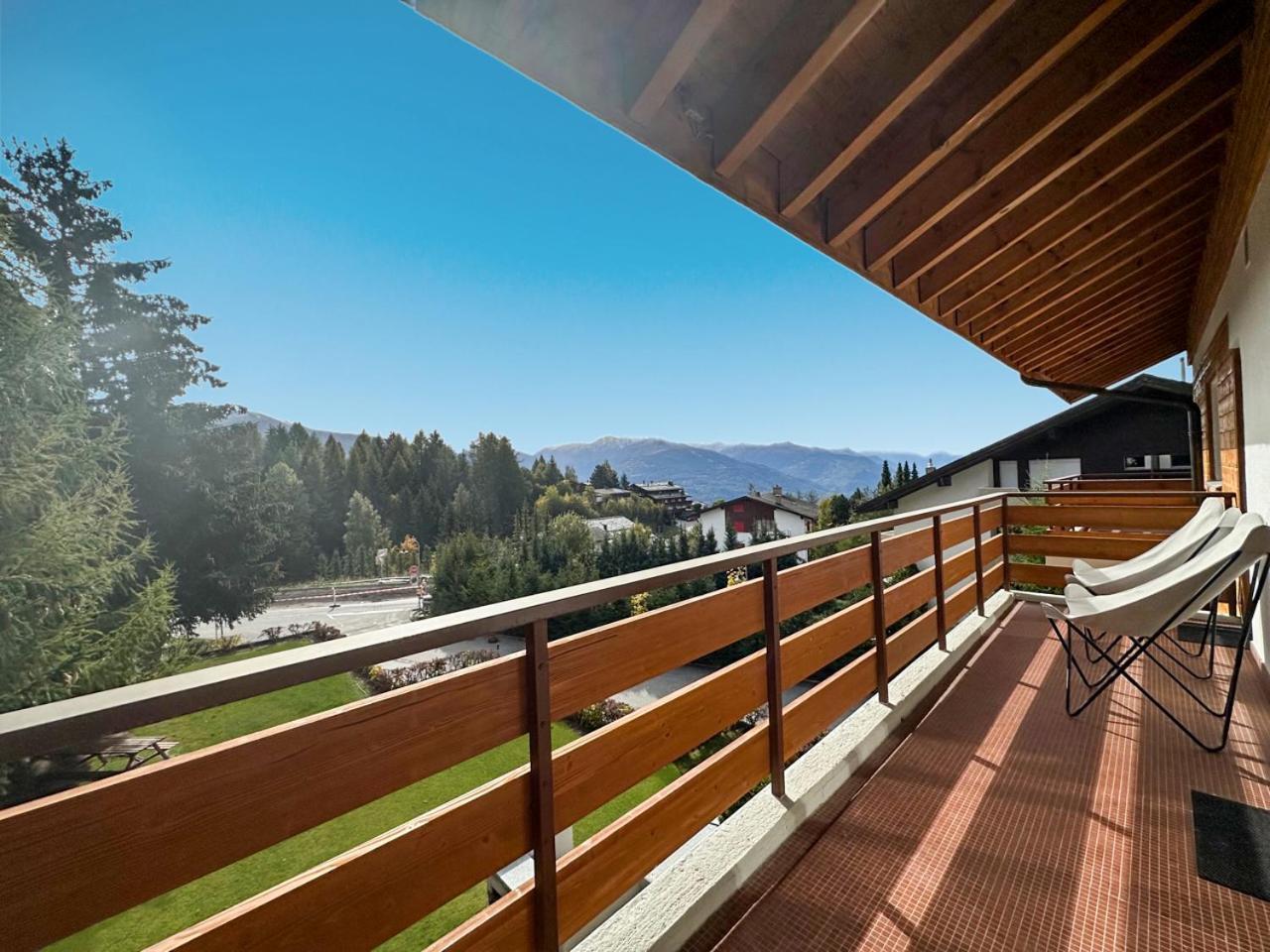 La Jacinthe De Crans Apartment Екстериор снимка